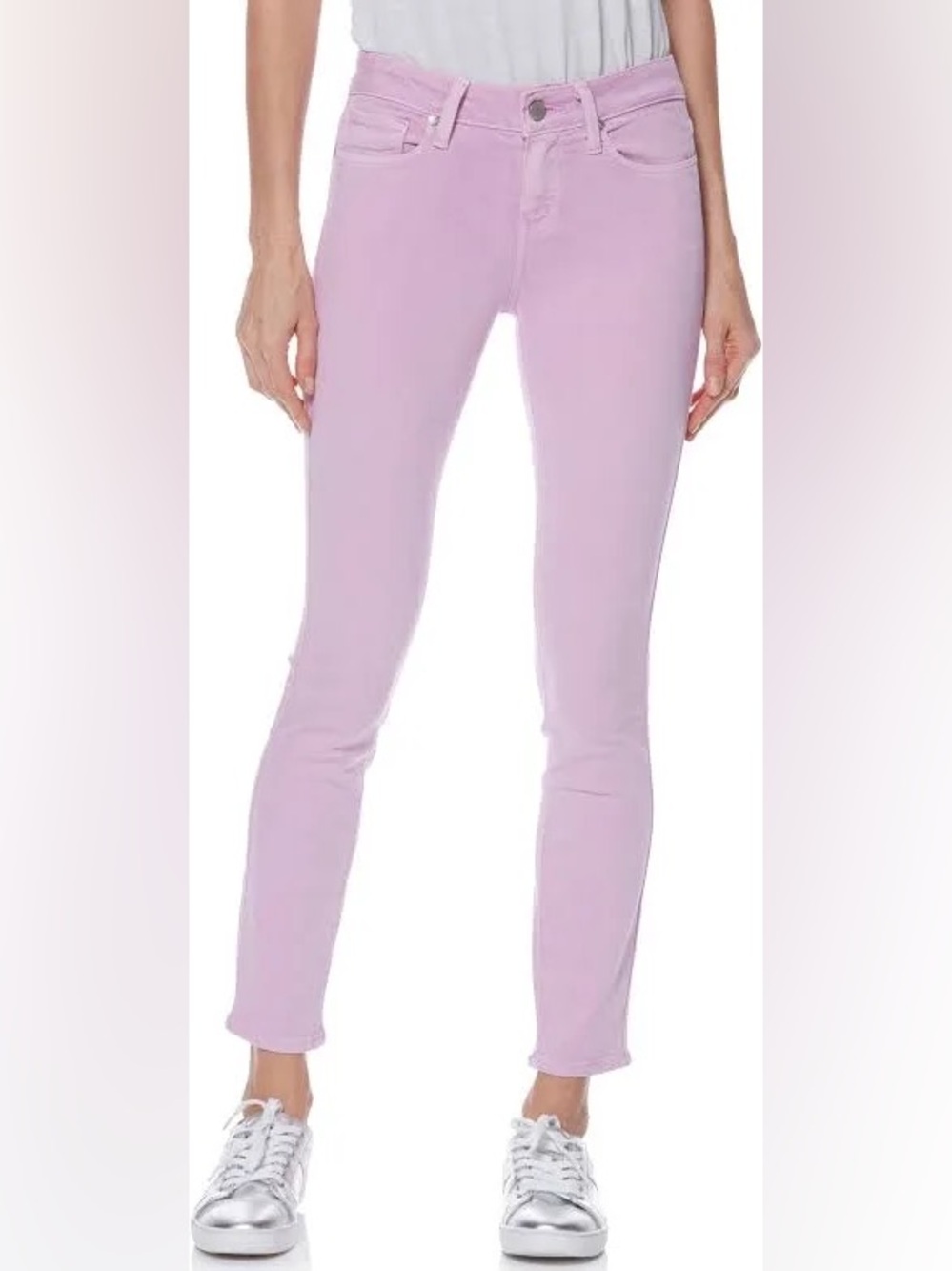 PAIGE Verdugo Ankle Pink Jeans